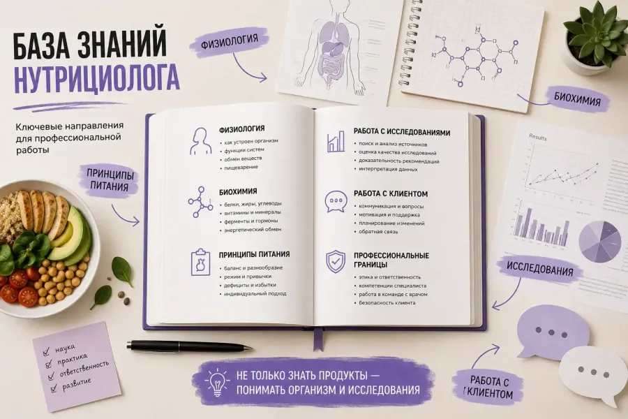что должен знать нутрициолог