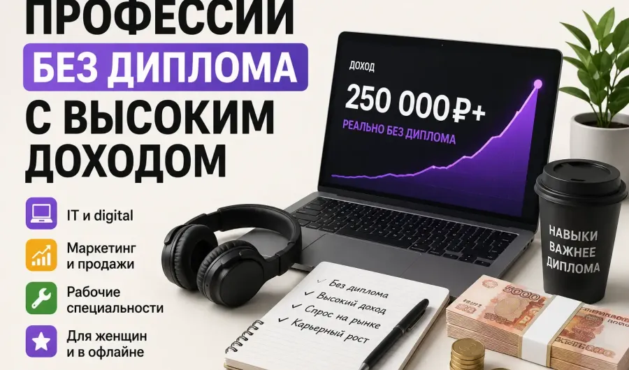 Высокооплачиваемые профессии без высшего образования: список и зарплаты в 2026 году Высокооплачиваемые профессии без высшего образования: список и зарплаты в 2026 году