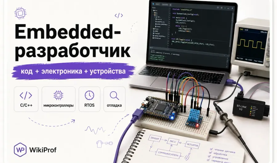Кто такой Embedded-разработчик, задачи и обязанности 