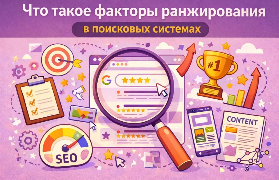 Факторы ранжирования в поисковых сситемах: как работают