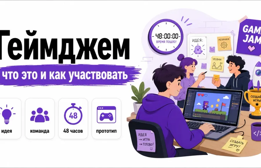 Геймджем: что это, как проходит и как участвовать Геймджем: что это, как проходит и как участвовать