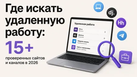 Где искать удаленную работу в 2026: топ площадок Где искать удаленную работу в 2026: топ площадок
