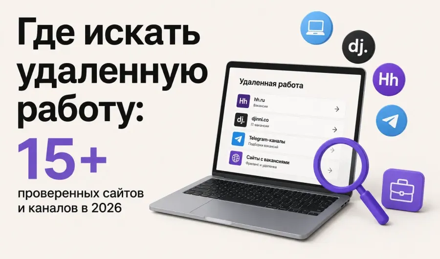 Где искать удаленную работу в 2026: топ площадок