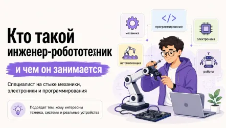 Кто такой инженер-робототехник: профессия, задачи и путь в отрасль