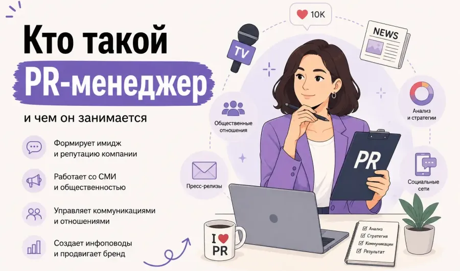Кто такой PR-менеджер и чем он занимается