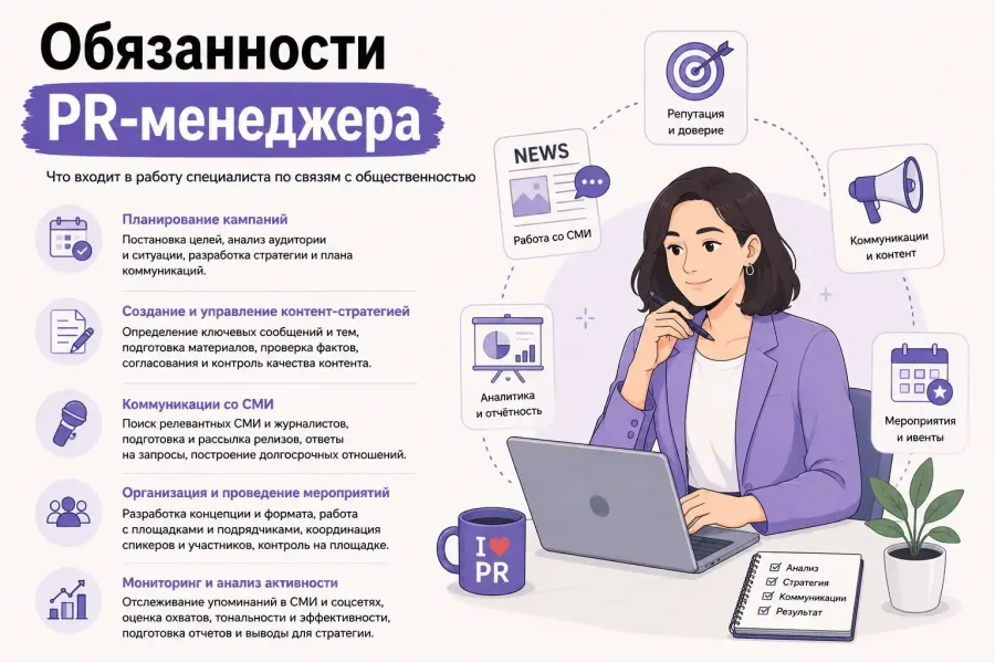 Что делает PR-менеджер