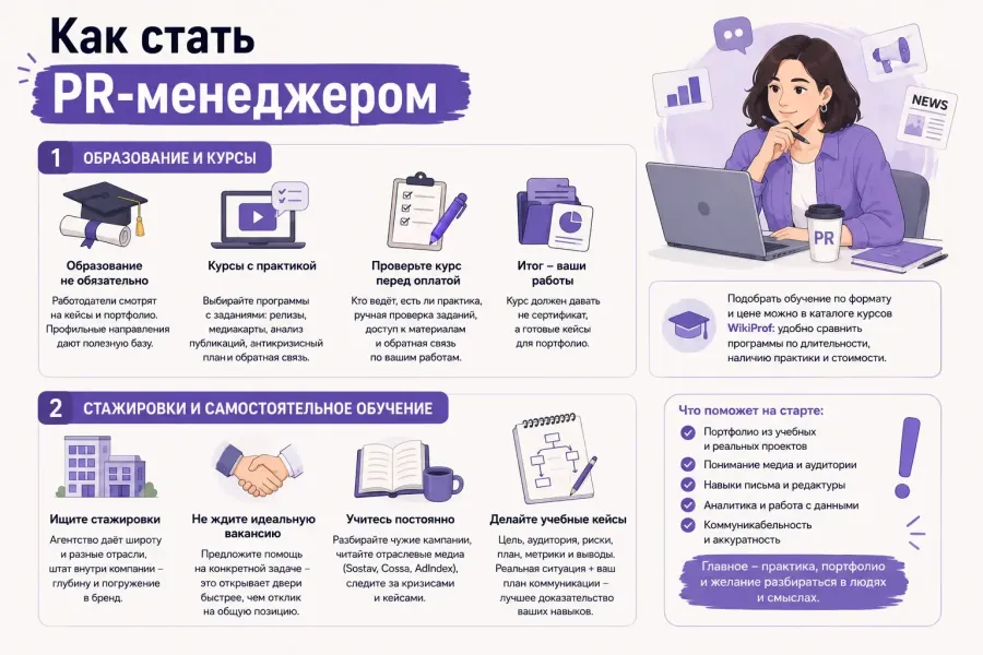 как стать pr-менджером: образование