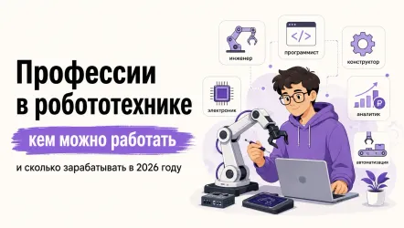 Профессии в робототехнике: кем можно работать и сколько зарабатывать в 2026 году