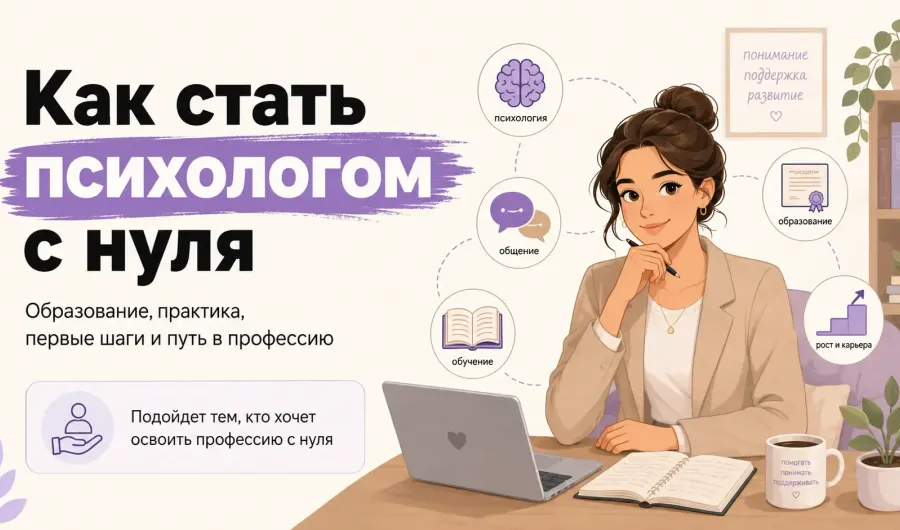 Как стать психологом с нуля: образование, практика и доход Как стать психологом с нуля: образование, практика и доход