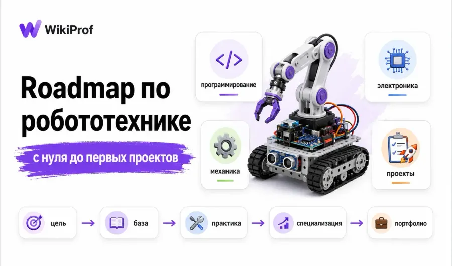 Как войти в робототехнику: подробный roadmap
