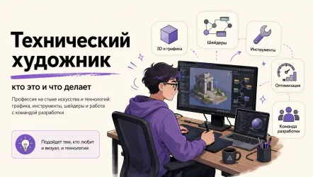 Технический художник в игровой графике: роль, навыки и карьерные перспективы