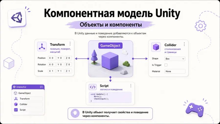 навыки, необходимые unity-разработчикам