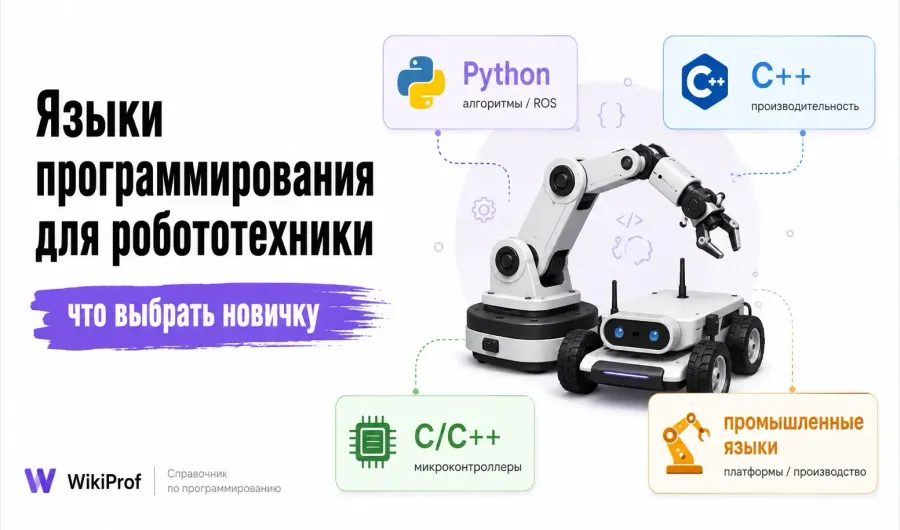 Языки программирования для робототехники: какие нужны и что выбрать