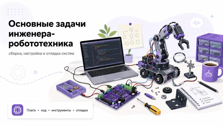 Задачи инженера-робототехника - что делает